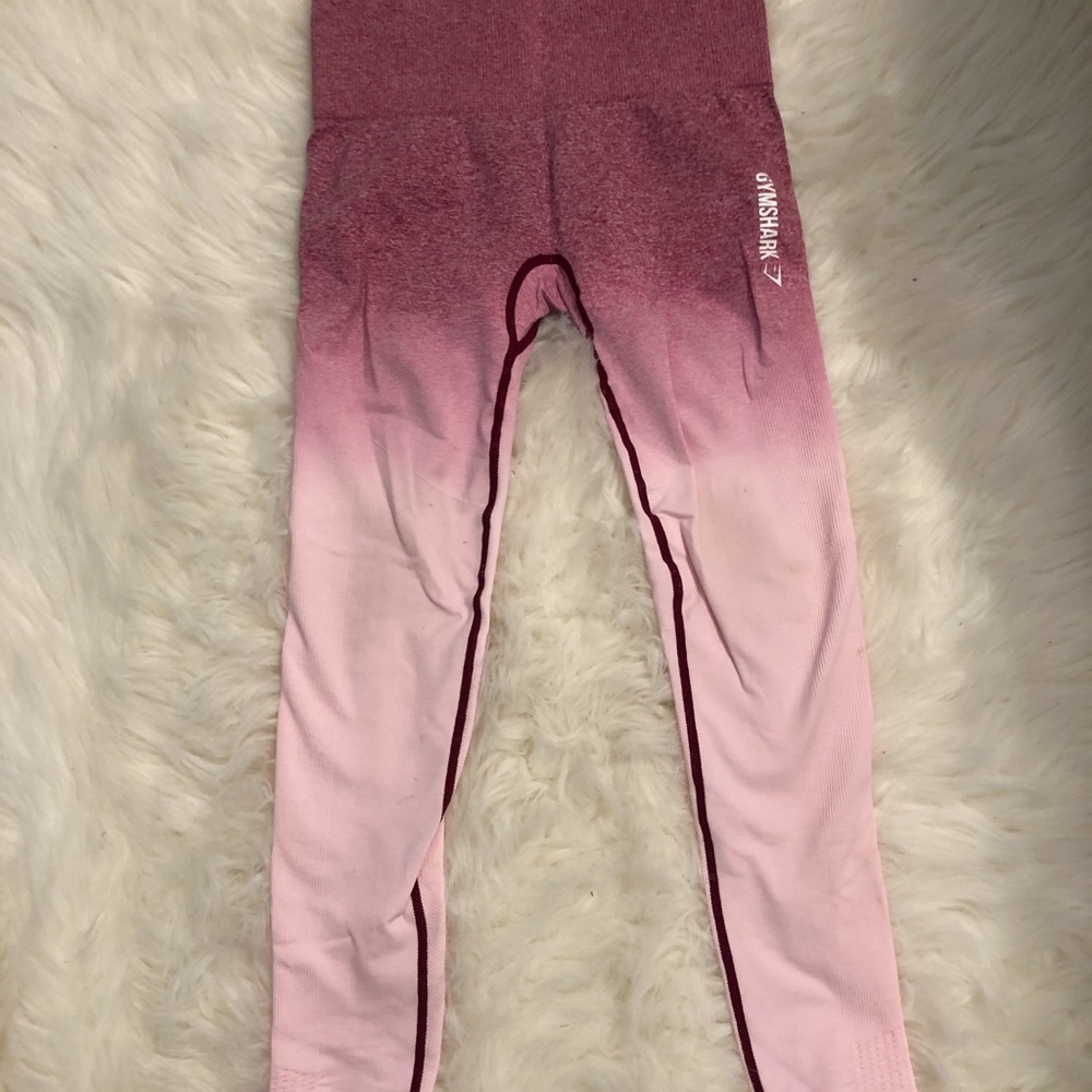Gymshark Pink Ombré Vital Seamless Leggings